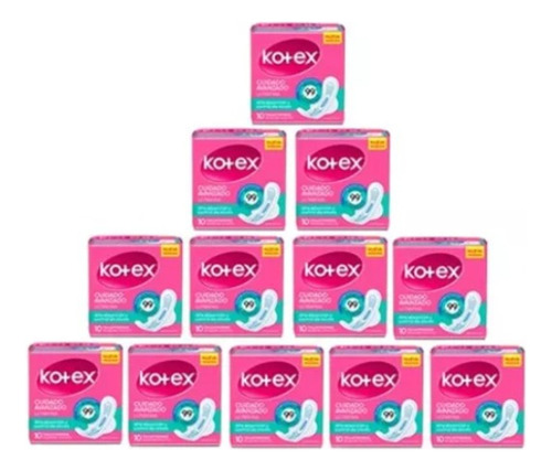 Toallas Sanitarias Kotex Ultrafina Discreta 2 X 10 Und