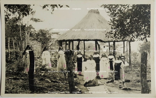 Foto Antigua Original De Época Hermanas Terciarias Dominicas