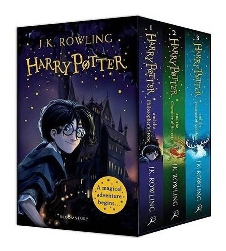 Pack Harry Potter 1, 2 Y 3 - Inglés - En Caja