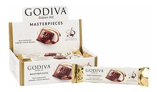 Barra De León Godiva Maestrías Caramelo Con Leche 1 Oz