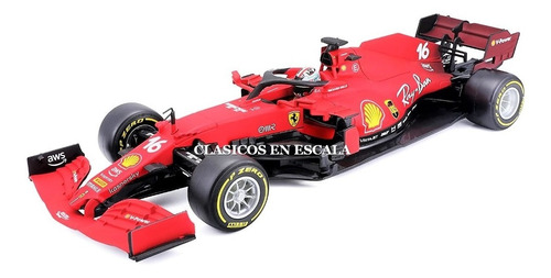 Ferrari Sf21 2021 #16 Racing Char. Le Clerc - F1 Burago 1/18