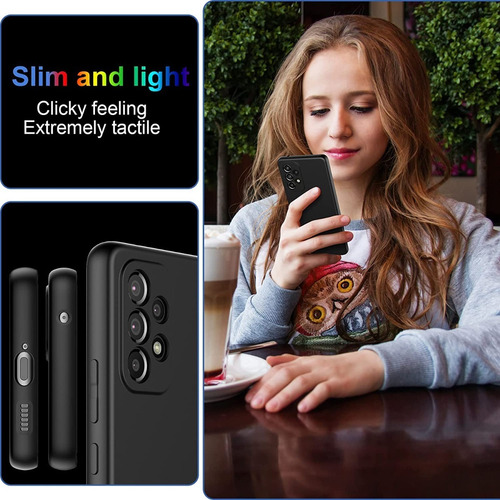 Imagen 7 de 7 de Carcasa Para Samsung Galaxy A53 5g Silicon Protector Cámara