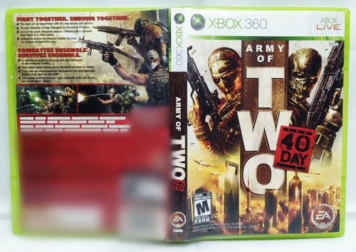 Army Of Two The 40th Day Xbox 360 Físico Con Manual (Usado)
