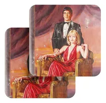Comprar Posavaso Cuadrado Elvira Y Tony Montana - Scarface