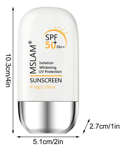 La Loción De Protección Solar R Physical Sunscreen Spf50+ Hi