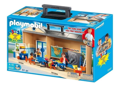 Playmobil Linea Preschool - Maletin Colegio - 5941