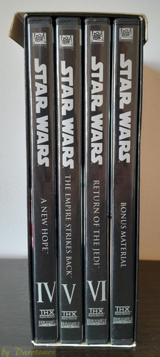 Star Wars Trilogía Original Dvd Usa (Usado)