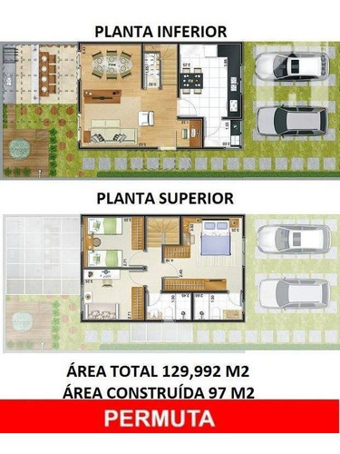 Vende Ou Permuta Casa Em Condominio Com 3 Dormitórios, 120 M² - Jardim Colônia - Jundiaí/sp - Ca0872