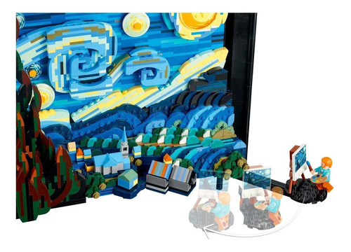 Lego 21333 Ideas - Vincent Van Gogh - A Noite Estrelada