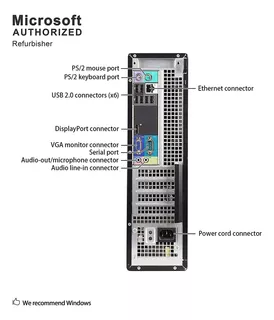 Dell Optiplex 790 Dt Premium Business Computadora De Sobreme