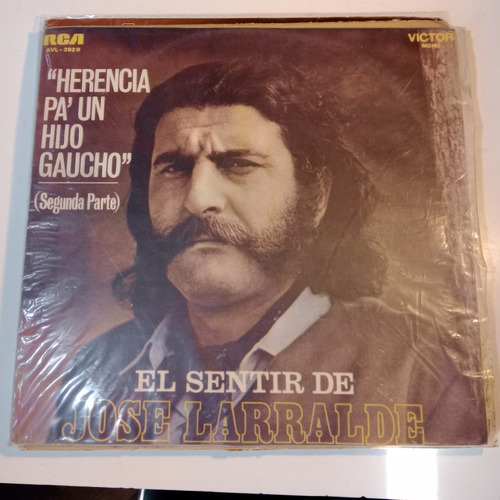 José Larralde Herencia Para Un Hijo Gaucho Disco De Vinilo