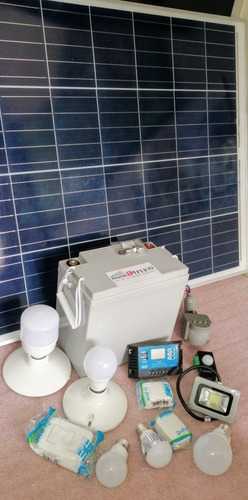 Imagen 2 de 8 de ¡ Fácil Hágalo Usted Mismo! Kit Planta Energía Solar Luz Led