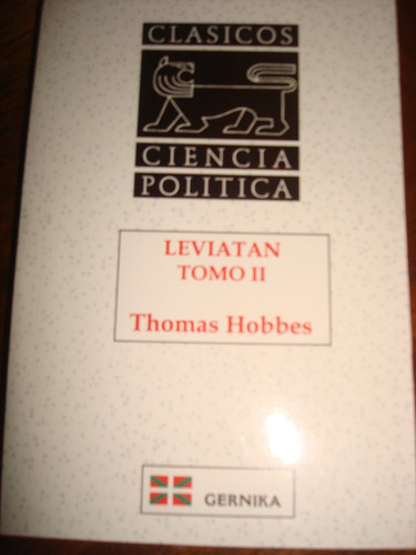 Leviatan Tomo Ii - Thomas Hobbes