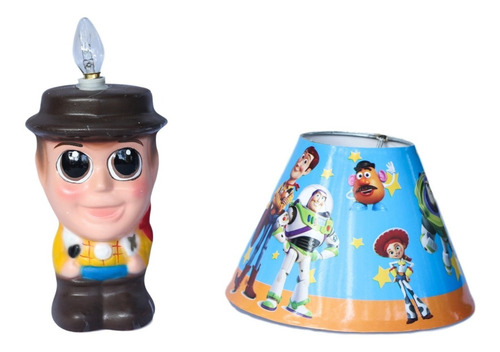 8 Centro De Mesa Woody Toy Story Buzz Light Year Lampara 