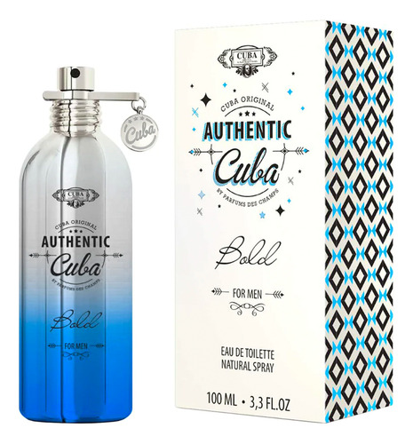 Loción Authentic Bold De Cuba 100 Ml Edt