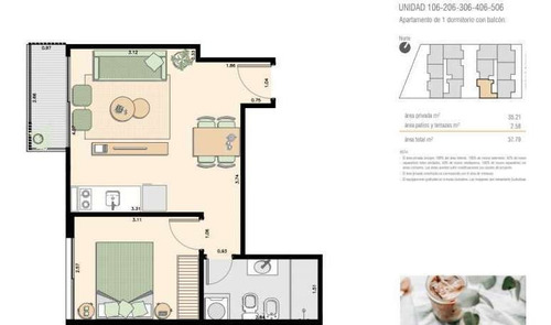 Imagen 5 de 12 de Venta De 1 Dormitorio En Br +, La Blanqueada