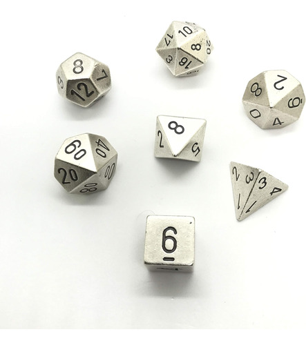 Dnd Juego De Dados-chessex D&d Dice-16mm Juego De Dados Poli