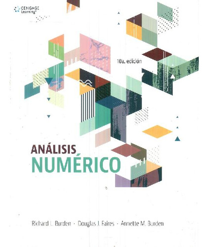 Libro Análisis Numérico De Richard L. Burden, Douglas J Fair