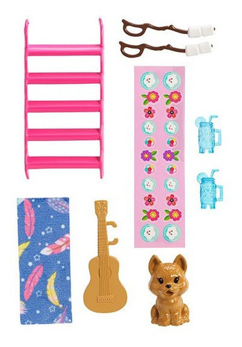 Casa Barbie Glam Amoblada Juego Plegable Muñeca Y Accesorios
