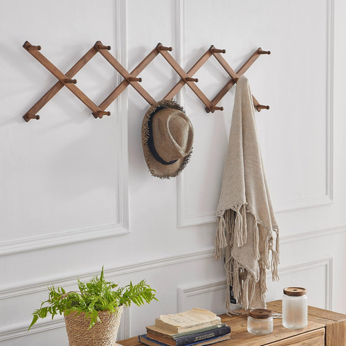 Skoloo Colgador De Pared En Acordeón, Perchero Ampliable Mod