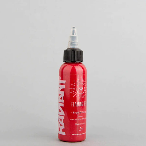 Pigmento Radiant 1 Oz  Flaming Red Para Tattoo