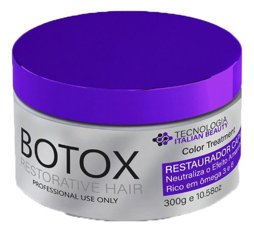 Btox Alisante Máscara Para O Cabelo Mulher 300 Ml Blond