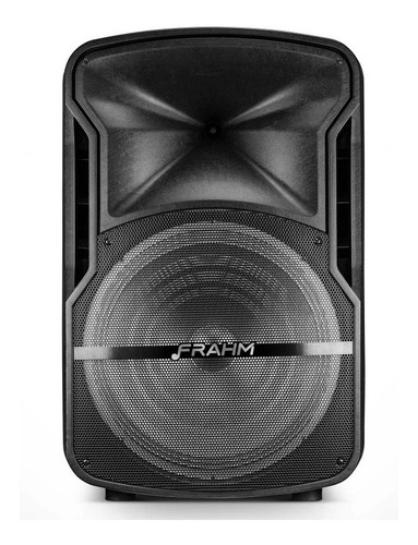 Imagem 6 de 7 de Caixa De Som Amplificada C\ Led Frahm Cmf15 Mic + Tripé