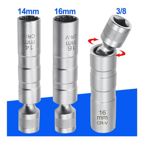 Enchufe Giratorio Magnético De Pared Delgada Para 16 Mm