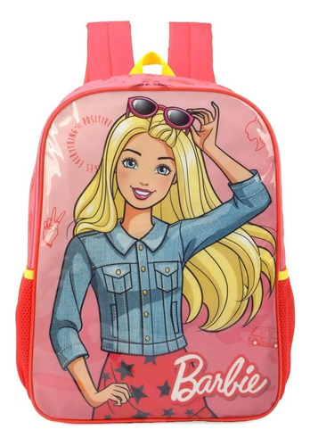 Mochila Escolar Barbie Original