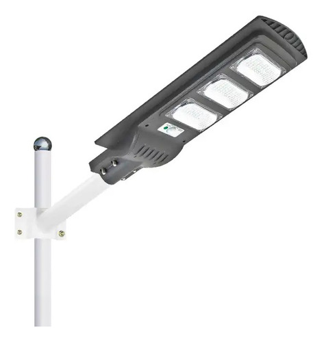 Pack X 2 Foco Solar Led 120w Luminaria Full Soporte+control
