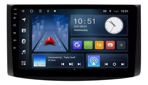 Estéreo De Pantalla Android Chevrolet Aveo 2009 Al 2017