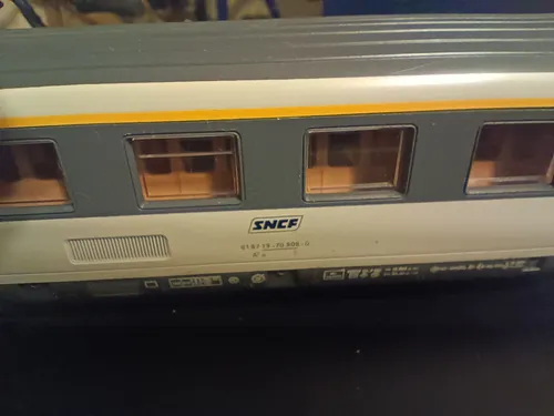 Set Lima Locomotora Y 5 Vagones Sncf H0 (Usado)