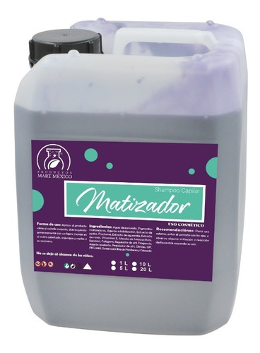 Shampoo Matizador Mechas Plateadas (5 Litros)