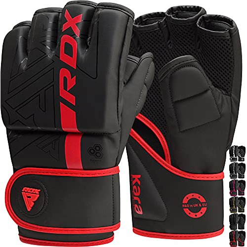 Guantes Rdx Mma Grappling Sparring, Pre-curved Mixed Martial