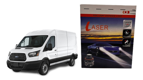 Luces Cree Led Laser  Ford Transit (instalación) 