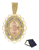 Comprar Medalla Dije Virgen Guadalupe Oro 10k Bautizo Comunion Amarilla Olanes Rosa Niña Dama Oro Virgen Guadalupe Oro Sólido 10k Mujer Dama Bebe Niña Niños Oro Puro 10k 10 Kilates Joyería Fina Virgencita
