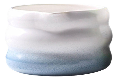 Japonese Matcha Tea Bowl Tazón De Tazón De Gradiente Azul