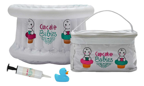 Set De Bañera Para Bebé De 0-12 Meses De Cupcake Babies