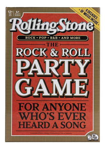 Big Potato Rolling Stone: The Music Trivia Game Donde Se Hac