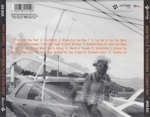 Cd Crooked Lines (jesse Harris & The Ferdinandos) Estándar