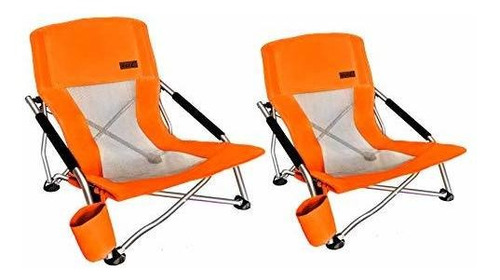 Silla Plegable Para Acampar Ultraligera Con Portavasos