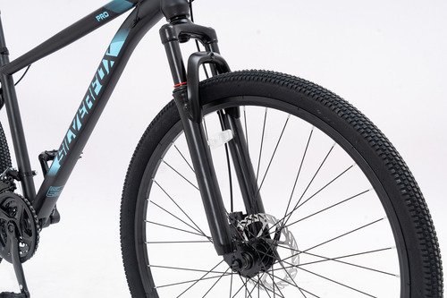 Bicicleta Silverfox Pro Rodado 29 Talle 18 21 Vel Shimano Negra