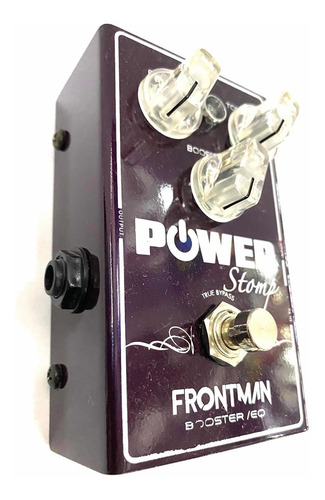 Pedal Guitarr Power Stomp Frontman Booster Novo Original