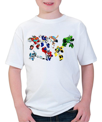 Playeras Rescue Bots Diseño 04 Caricaturas Playeras Beloma