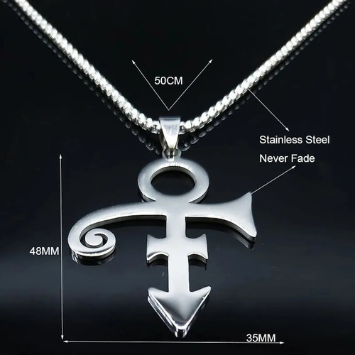 L Collar Dije Prince Símbolo Del Amor Príncipe Rip Rogers