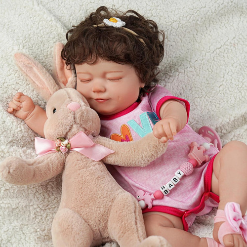 Reborn Muñeca Bebe Real Con Ropa Durmiendo