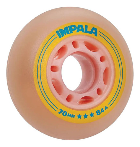 Impala Inline Wheels Pink - 70 Mm Ruedas Patines