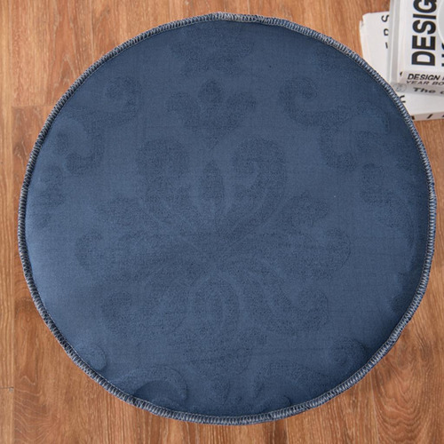 Funda De Silla Redonda Funda Protectora De Asiento Gris Azul