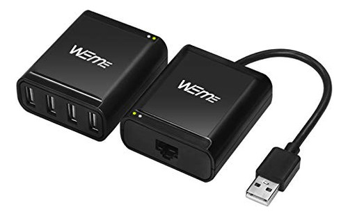 Extensor Usb Weme, Extensor Ethernet Usb 2.0 De 4 Puertos Hu