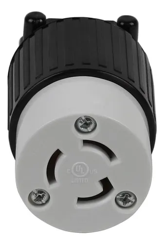 Nema L5-15r 15 Amp 125v 2 Polar 3 Cables De Calado Conector